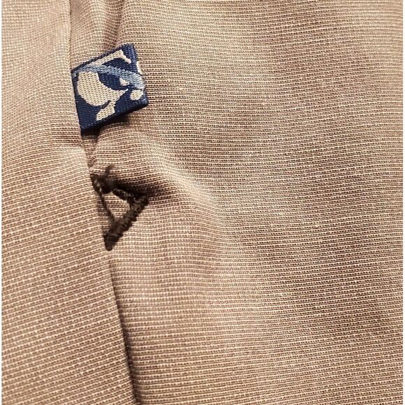 Tommy Bahama Shorts Golf Men's 42 Active Warm Grey Rib Pattern Poly/Cotton/Spndx - Picture 14 of 16